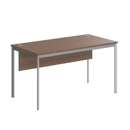 RECTANGULAR SHAPE DESK MADE IN 25MM MFC TOP, MODESTY PANEL, E1 LAMINATE CHIPBOARD 40X20MM METAL FRAMES