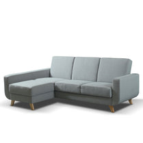 ALFRED Small Unique Corner Sofa Bed | 2280mm X 1500mm | Many upholstery materials