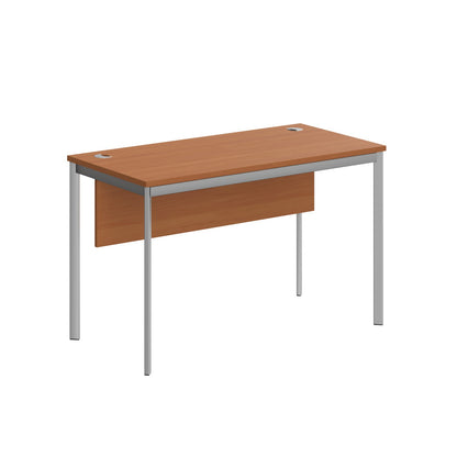 RECTANGULAR SHAPE DESK MADE IN 25MM MFC TOP, MODESTY PANEL, E1 LAMINATE CHIPBOARD 40X20MM METAL FRAMES