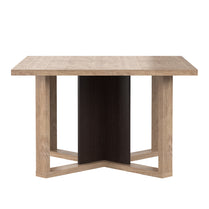 HIGH EXECUTIVE MEETING DESK, WITH WOODEN X SHAPE BASE