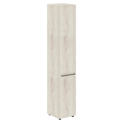 FULL HEIGHT CABINET, MADE IN E1 LAMINATE CHIPBOARD, WITH WOODEN SWING DOOR