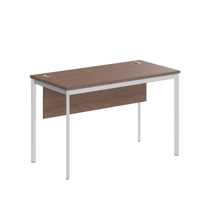 RECTANGULAR SHAPE DESK MADE IN 25MM MFC TOP, MODESTY PANEL, E1 LAMINATE CHIPBOARD 40X20MM METAL FRAMES