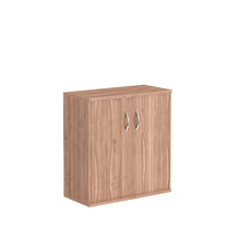 LOW HEIGHT CABINET, MADE IN E1 LAMINATE CHIPBOARD, WITH WOODEN SWING DOORS