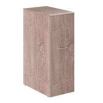 MEDIUM HEIGHT CABINET WITH SINGLE DRAWER, MADE IN E1 LAMINATE CHIPBOARD