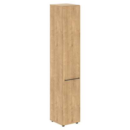 FULL HEIGHT CABINET, MADE IN E1 LAMINATE CHIPBOARD, WITH WOODEN SWING DOOR