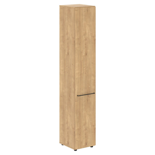FULL HEIGHT CABINET, MADE IN E1 LAMINATE CHIPBOARD, WITH WOODEN SWING DOOR