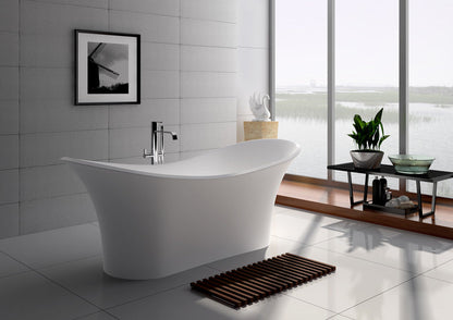 69 Inch High Quality New Style Modern Solid Surface Soak Bathtub JZ8614 by Jingzun | Souqify