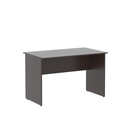 RECTANGULAR SHAPE DESK, MADE IN E1 LAMINATE CHIPBOPARD,WITH WOODEN MODESTY PANEL AND LEGS