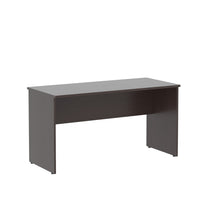 RECTANGULAR SHAPE DESK, MADE IN E1 LAMINATE CHIPBOPARD,WITH WOODEN MODESTY PANEL AND LEGS