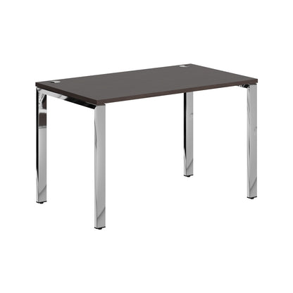 RECTANGULAR DESK DESK MADE IN 25MM MFC TOP, E1 LAMINATE CHIPBOARD 40X20MM METAL GLOSSY FRAMES