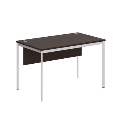RECTANGULAR SHAPE DESK MADE IN 25MM MFC TOP, MODESTY PANEL, E1 LAMINATE CHIPBOARD 40X20MM METAL FRAMES