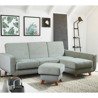 ALFRED Small Unique Corner Sofa Bed | 2280mm X 1500mm | Many upholstery materials