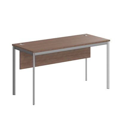 RECTANGULAR SHAPE DESK MADE IN 25MM MFC TOP, MODESTY PANEL, E1 LAMINATE CHIPBOARD 40X20MM METAL FRAMES