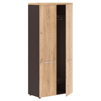 WARDROBE EXECUTIVE FULL HEIGHT, MADE IN E1 LAMINATE CHIPBOARD, WITH SWING DOORS