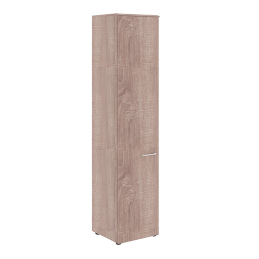 FULL HEIGHT CABINET, MADE IN E1 LAMINATE CHIPBOARD, WITH WOODEN SWING DOOR
