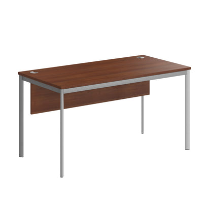 RECTANGULAR SHAPE DESK MADE IN 25MM MFC TOP, MODESTY PANEL, E1 LAMINATE CHIPBOARD 40X20MM METAL FRAMES