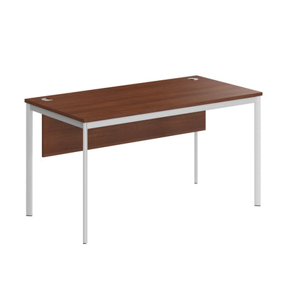 RECTANGULAR SHAPE DESK MADE IN 25MM MFC TOP, MODESTY PANEL, E1 LAMINATE CHIPBOARD 40X20MM METAL FRAMES