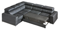 BELGRAD Large Modern Corner Sofa Bed | 2850mm X 2540mm | Plenty of leathers & fabrics to choose