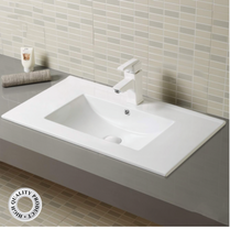 Tuscani TBW610VW | TBW610VB - Vanity Top Basin