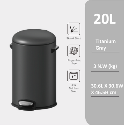 Tuscani JAVA TJ-8852 Pedal Bin