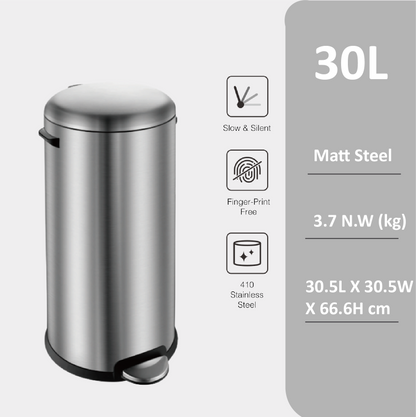 Tuscani JAVA TJ-8852 Pedal Bin