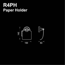 R4PH - RONDANA Series Paper Holder - Bathroom Accessories