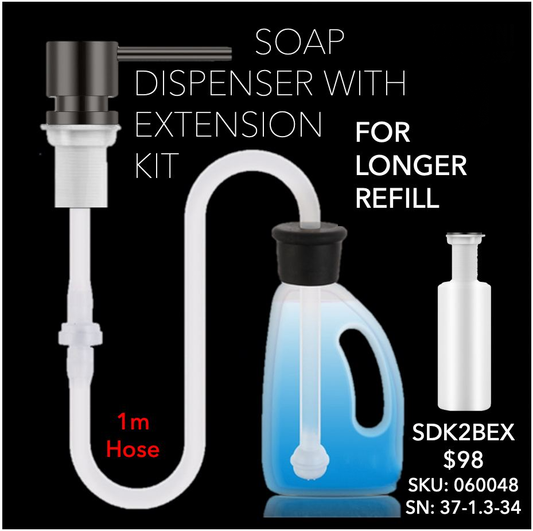 SDK2BEX | SDK2MEX - Soap Dispenser with Extension Kit