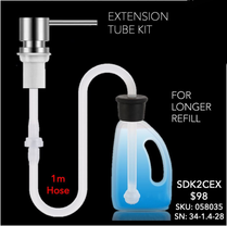 SDK2BEX | SDK2MEX - Soap Dispenser with Extension Kit