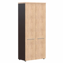 WARDROBE EXECUTIVE FULL HEIGHT, MADE IN E1 LAMINATE CHIPBOARD, WITH SWING DOORS