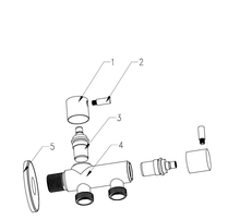 TH-S6 - Hydrosmith Series Double Angle Valve