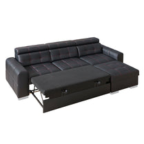 IZZY Medium Modern Corner Sofa Bed | 2700mm X 1670mm | Many upholstery materials |