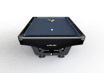 9ft Riley Ray Tournament American Pool Table – Black/Cadet Blue Table Size: 291 x 164 x 79cm (H) | Room Size: 594 x 470cm by Admiral World Sports - RILEY | Souqify