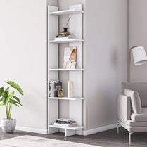 Alice Wood Bookcase-White