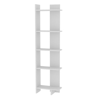 Alice Wood Bookcase-White