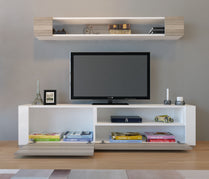 TV Unit Arya - White, Cordoba-ARY71TS02