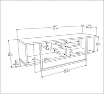 Asal 47'' TV Unit - Ephesus & Gold