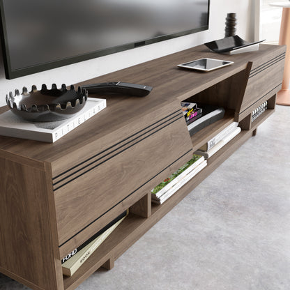 Aspatria TV Unit - Walnut