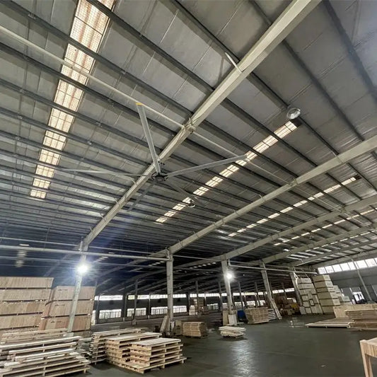 Mpfans Brand New Indoor Swimming Pool Commercial Ceiling Fans 10Ft Hvls Fan