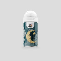 Dr. Scent Moon air freshener spray on a gray background