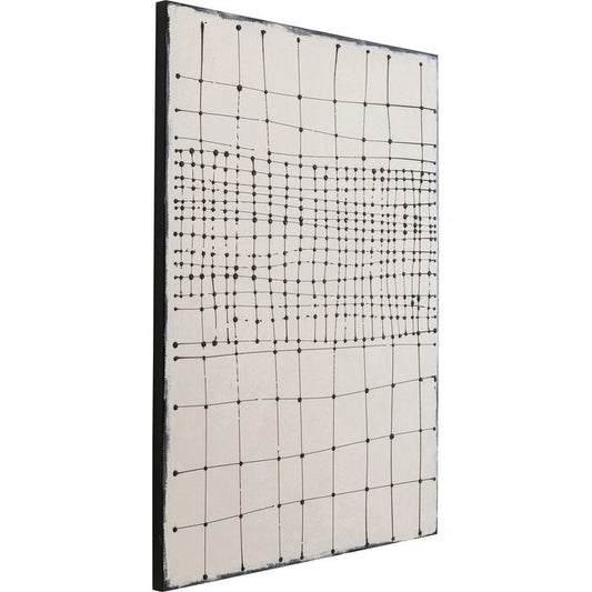 Grid pattern on a white background