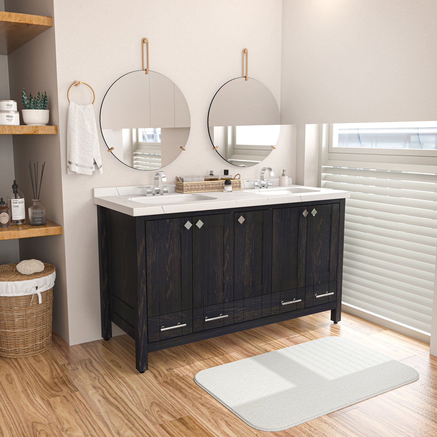 Bathroom Vanity Kardelen Bathroom Vanity-BV59DB01