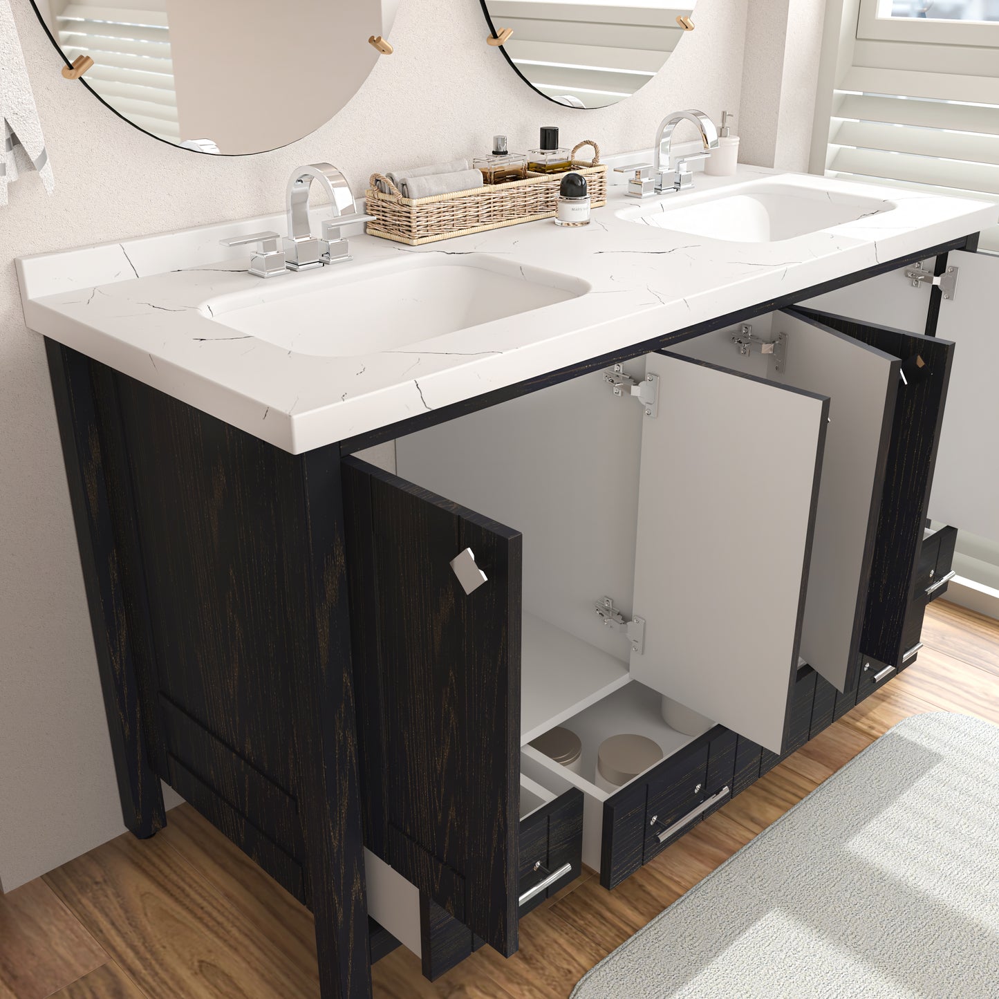 Bathroom Vanity Kardelen Bathroom Vanity-BV59DB01