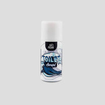 Dr. Scent toilet spray bottle with wave design on a white background