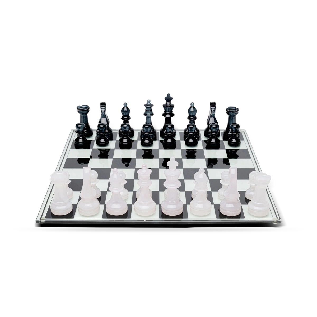 Chess Transparent Deco Object – 60×60 cm