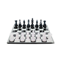 Chess Transparent Deco Object – 60×60 cm