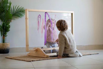 Kids Interactive Magnetic and Acrylic board with Detachable Frame