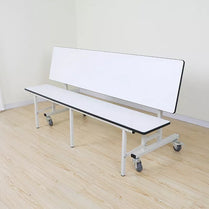 Mobile Folding Bench Cafeteria Table