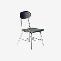 Hard Plastic Series Classroom Chair with Book Rack