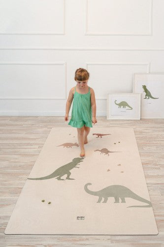 Dino World Big rubber mat