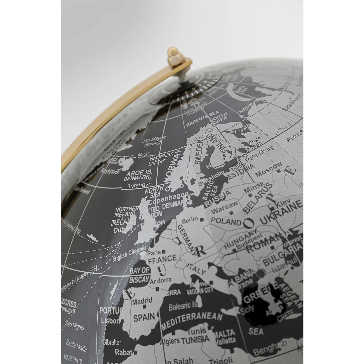 Globe Top Gold Deco Object – 132 cm